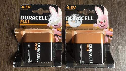 2 platte 4,5 volt batterijen NIEUW, Audio, Tv en Foto, Accu's en Batterijen, Nieuw, Oplaadbaar, Ophalen of Verzenden