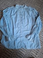 Lichtblauw gestreept damesbloesje Copenhagen, Kleding | Dames, Blouses en Tunieken, Ophalen of Verzenden, Zo goed als nieuw, Maat 42/44 (L)