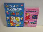 2 Prentenboeken woordjes en plaatjes Samen voor € 4,00, Ophalen of Verzenden, Nieuw, Sprookjes