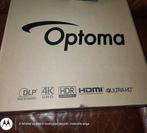 Optoma UHD35x 4K HDR beamer+canvas, Ultra HD (4K), Optoma, Zo goed als nieuw, Ophalen