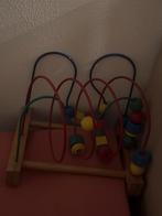 Houten kralenbaan baby speelgoed, Ophalen of Verzenden, Zo goed als nieuw, Overige typen