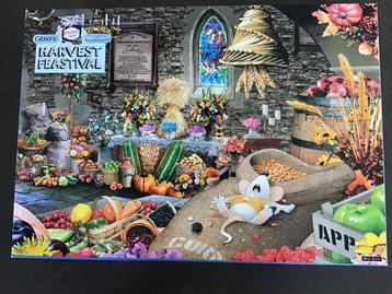 Gibsons Puzzel Harvest Feastival 1000 stukjes Mike Jupp