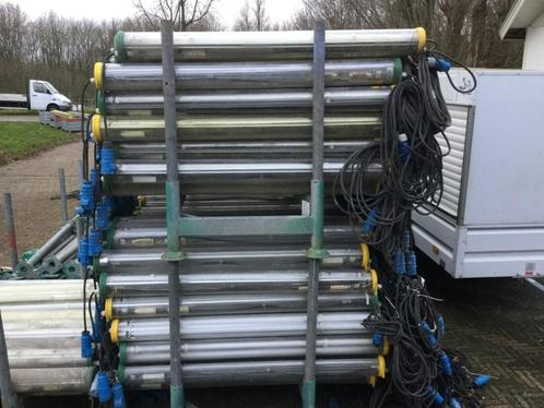 bouwverlichting, Tube Light, Buitenverlichting, verlichting, Doe-het-zelf en Verbouw, Bouwverlichting, Gebruikt, Armatuur, Ophalen of Verzenden