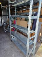 Metalsisteme legbordstelling 198 x 32 met 4 legborden, Ophalen, Zo goed als nieuw