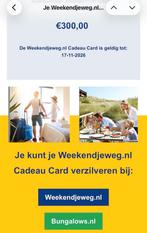 Bon weekendje weg, Twee personen, Overige soorten