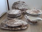 Cotswold 17 delig servies van Johnson brothers bruin England, Ophalen