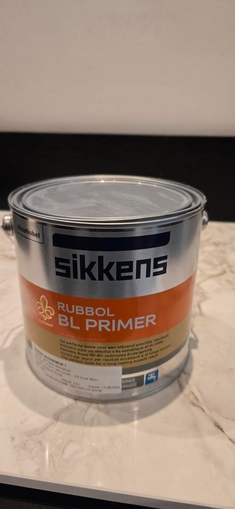 Nieuw Sikkens Rubbol Grondverf - Elephant's Breath, Doe-het-zelf en Verbouw, Verf, Beits en Lak, Nieuw, Verf, Minder dan 5 liter