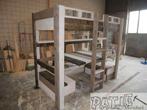 nieuw stevig bed steigerhout, Kinderen en Baby's, Kinderkamer | Bedden, 85 tot 100 cm, Nieuw, Ophalen of Verzenden, Lattenbodem