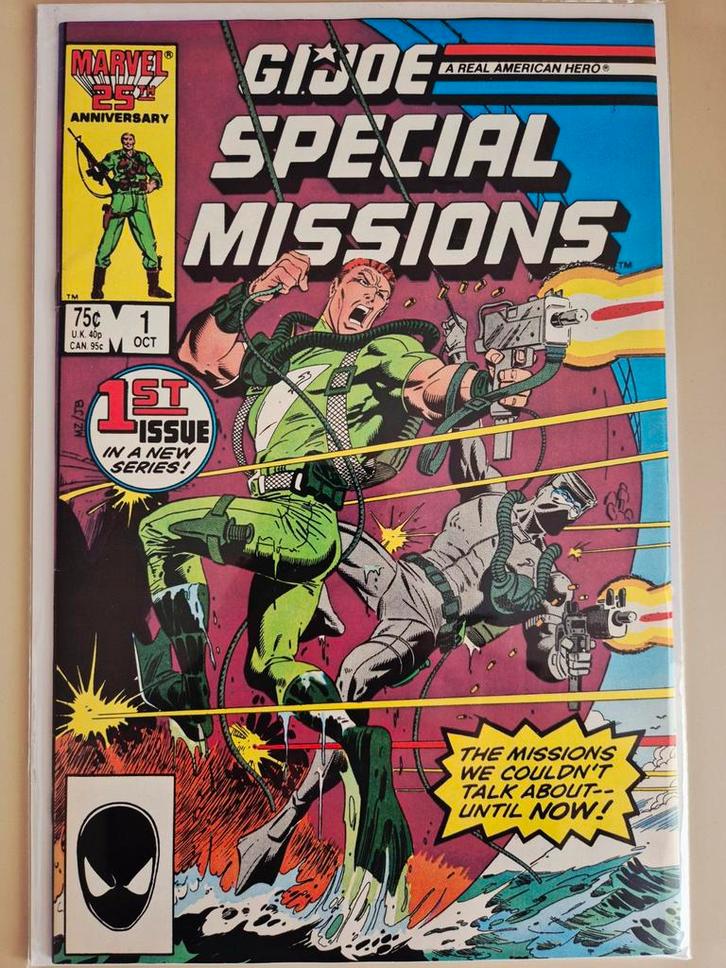 G.I. JOE Special Missions #1 (1986), Boeken, Strips | Comics, Zo goed als nieuw, Eén comic, Amerika, Ophalen of Verzenden