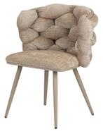 Rock Chair Cream – Luxe Eetkamerstoelen – Pole to Pole, Huis en Inrichting, Stoelen, Overige kleuren, Verzenden, Japandi, Hotel Chique, Modern