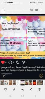 Garage verkoop polsbroek en benschop, Tickets en Kaartjes, Eén persoon