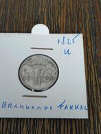 Zilveren kwartje uit 1825. Utrecht in houdertje, Postzegels en Munten, Munten | Nederland, Koning Willem I, Zilver, Ophalen of Verzenden