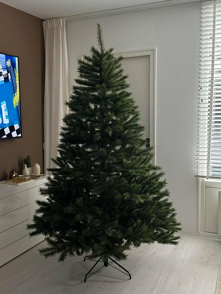 Kunst kerstboom blackbox jade green 215cm, Diversen, Kerst, Zo goed als nieuw, Ophalen
