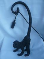 Tafellamp aap zwart, Huis en Inrichting, Lampen | Tafellampen, Ophalen of Verzenden, Zo goed als nieuw, Kunststof, Minder dan 50 cm