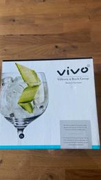 Nieuw vivo gin tonic glas 2 stuks, Huis en Inrichting, Keuken | Servies, Nieuw, Glas, Overige stijlen, Glas of Glazen