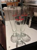 Gulpener bierglazen op voet 23 stuks, Ophalen, Zo goed als nieuw, Glas of Glazen, Overige merken