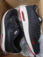 Nike Air Max 1 Swoosh Bred Maat 45, Zwart, Nike, Nieuw, Ophalen of Verzenden