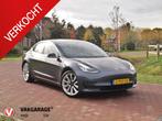 Tesla Model 3 Long Range AWD 75 kWh | Panoramdak | Camera |, Stof, Origineel Nederlands, 351 pk, Zilver of Grijs