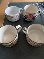 Soepkommen 4 verschillenden, Ophalen of Verzenden, Gebruikt