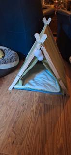 Tent groen kat of kleine hond, Ophalen of Verzenden