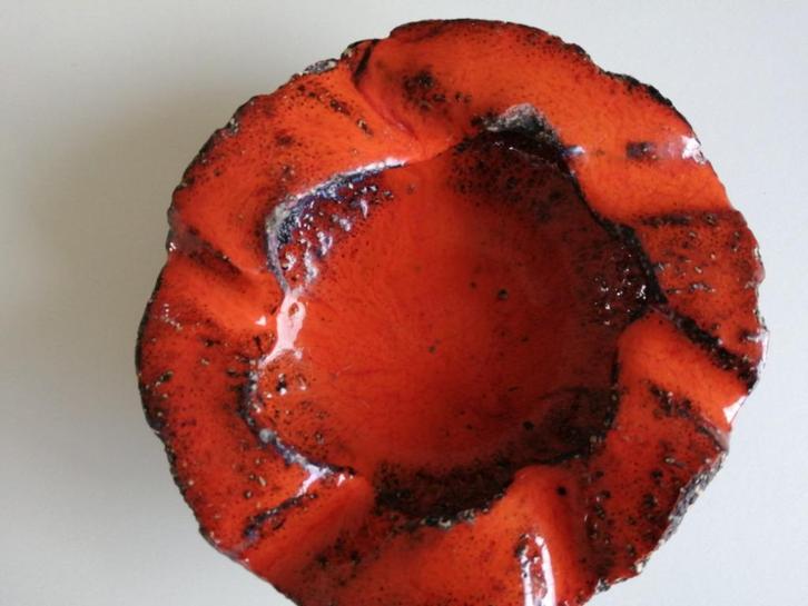 vintage retro lava asbak jaren 1960 / 1970 mid century, Huis en Inrichting, Woonaccessoires | Overige, Gebruikt, Ophalen of Verzenden