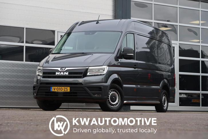 MAN TGE 35 2.0 L3H3 AUT/ CAMERA/ LED/ ACC/ CLIMA/ TREKHAAK, Auto's, Bestelauto's, Bedrijf, Te koop, ABS, Achteruitrijcamera, Adaptive Cruise Control