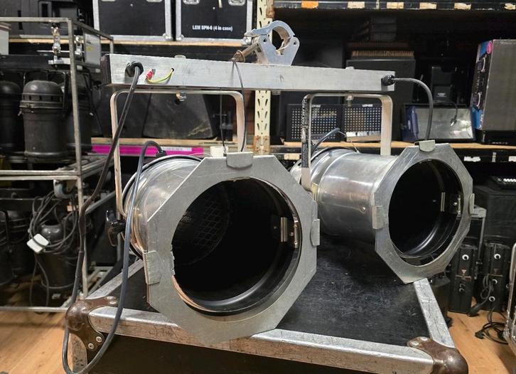 6x Two-Bar Par 64, Muziek en Instrumenten, Licht en Laser, Zo goed als nieuw, Licht, Ophalen