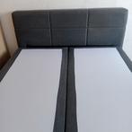 boxspring antraciet grijs,, Ophalen, Gebruikt, Tweepersoons, 180 cm