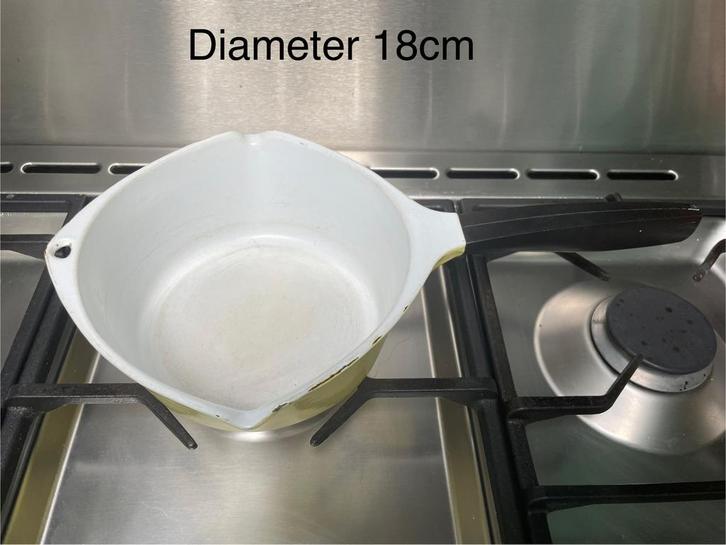 Le Creuset steelpan, Huis en Inrichting, Keuken | Potten en Pannen, Gebruikt, Overige typen, Gietijzer, Inductieplaat, Keramische plaat