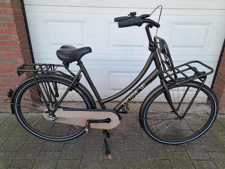 Dames transport fiets cortina u4 3 vers in nieuw staat, Fietsen en Brommers, Fietsen | Dames | Omafietsen, Zo goed als nieuw, 56 cm of meer