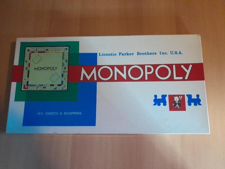 Vintage 1960's Monopoly N.V. Smeets Schippers spel ( izgs ), Hobby en Vrije tijd, Gezelschapsspellen | Bordspellen, Zo goed als nieuw