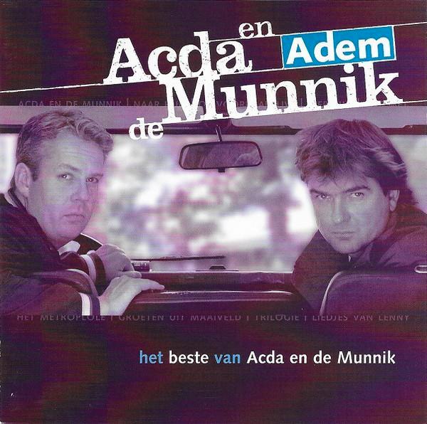 Nederlandse C.D. (2005) ACDA & de MUNNIK - ADEM Het Beste .., Cd's en Dvd's, Cd's | Nederlandstalig, Gebruikt, Pop, Ophalen of Verzenden