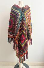 Gehaakte en gevoerde poncho, Ophalen of Verzenden, Nieuw, Wit