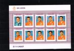 WK Voetbal 2006 Timmer vel 10 persoonlijke zegels 39, Postzegels en Munten, Verzenden, Na 1940, Postfris