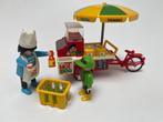 Playmobil hotdogkraam 3848, Ophalen of Verzenden, Zo goed als nieuw, Complete set