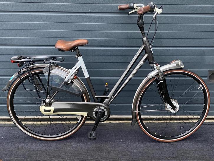Gazelle eclipse D 53cm 8versnellingen, Fietsen en Brommers, Fietsen | Dames | Damesfietsen, Gebruikt, Gazelle, Versnellingen, 50 tot 53 cm
