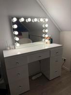 Bright beauty make up tafel, Ophalen, Gehele gezicht, Wit, Zo goed als nieuw