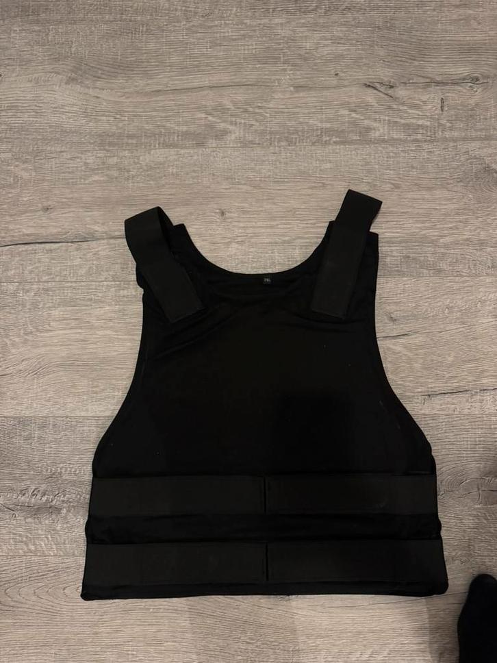 LiberTac soft kogel- & steekwerend vest – maat L/XL, zwart, Verzamelen, Militaria | Algemeen, Landmacht, Kleding of Schoenen, Nederland