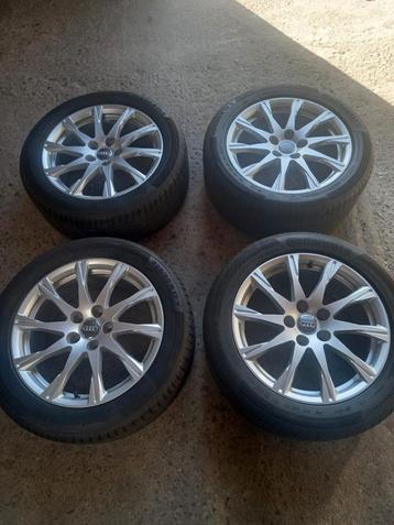 Audi A4, TT 17 inch originele velgen met zomerbanden  beschikbaar voor biedingen