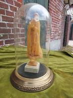 Beeldje van Heilige Maria onder glazen stolp., Antiek en Kunst, Antiek | Religie, Verzenden