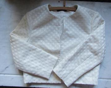 Esprit kort jasje met lurex, maat 40 beschikbaar voor biedingen