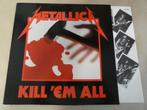 Metallica – Kill 'Em All (1983) RR9902, Cd's en Dvd's, Vinyl | Hardrock en Metal, Verzenden, Zo goed als nieuw