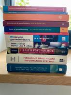 Studieboeken bedrijfskunde in de gezondheidszorg, Boeken, Partijen en Verzamelingen, Ophalen, Zo goed als nieuw, School, Studie en Wetenschap