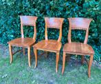 Teak houten stoelen 3 stuks, Ophalen