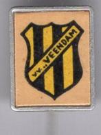 v.v. Veendam papier op alu voetbalclub speldje( Y_048a ), Verzenden, Zo goed als nieuw, Sport, Speldje of Pin