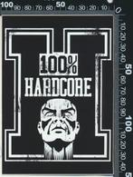 Sticker: Hardcore (83) - 100 Procent Hardcore, Ophalen of Verzenden, Zo goed als nieuw, Bedrijf of Vereniging