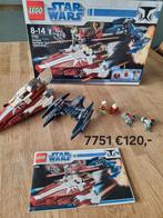 Star wars Lego set 7751 Ahsoka's Starfighter Starwars, Ophalen of Verzenden, Gebruikt