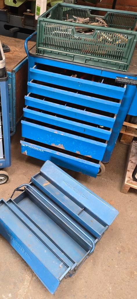 Gereedschapswagen met gereedschap gedore hazet flacon, Doe-het-zelf en Verbouw, Gereedschap | Handgereedschap, Gebruikt, Ophalen