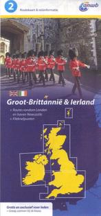 ANWB RouteKaart Engeland + Ierland (Brittannie) Wegenkaart, Boeken, Atlassen en Landkaarten, ANWB, Verenigd Koninkrijk, Verzenden