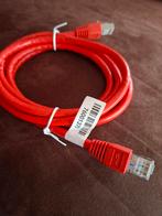 Nieuwe rode Ethernetkabel RJ45 - Nooit gebruikt!, Ophalen of Verzenden, Nieuw